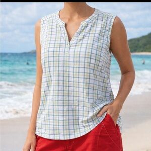 EXCELLENT CONDITION WOMEN’S SIZE 2XL EDDIE BAUER V-NECK SLEEVELESS TOP